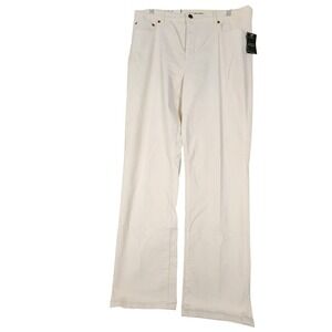 LRL Lauren Jeans Co. Ralph Lauren Classic Straight Slimming Corduroy Pants 16